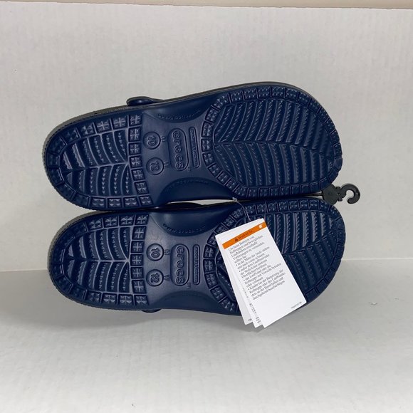 Crocs Baya Unisex Slip On Clogs Waterproof Shoes Navy 10126-410 Men 10 Women 12 main image 7